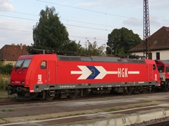 Baureihe 185 der |HGK| im |Bf| @lgc;