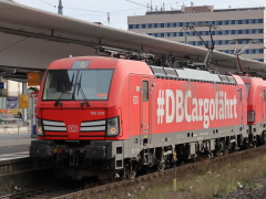 2x Baureihe 193 der |DBAG| mit Güterzug in @kko;