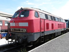 Baureihe 215 der |DBAG| im |Bft| @kkolm;