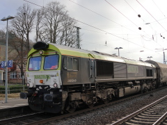 Class 66 von Railtraxx im |Bf| @kun;