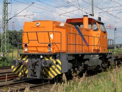 G 1205 BB von northrail mit Güterzug beim Rangieren im |Bf| @awho;