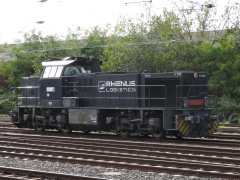 G 1206 (Baureihe 276) von Rhenus Logistics in @fwor;