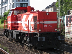 DE 1002 von RheinCargo im |Bf| @kks;