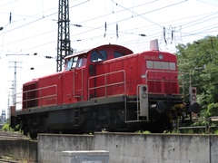 Baureihe 294 der |DBAG| beim Rangieren im |Bf| @kkol;
