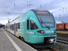 |FLIRT| (Baureihe 427) der VIAS im |Bf| @kne;