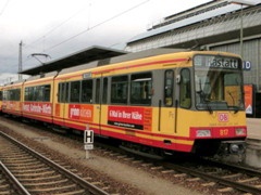 Baureihe 450 (GT8-100C/2S) der |DBAG| in @rk;