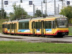 Baureihe 450 (GT8-100D/2S-M) der |AVG| in @rkab;