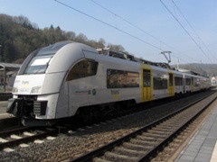 |Desiro ML| von TransRegio (MittelrheinBahn) im |Bf| @kre;