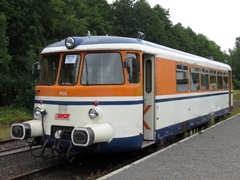 Baureihe 302 der |RSE| auf der Oleftalbahn im |Bf| @khel;