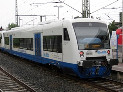 Regio-Shuttle der Rurtalbahn im |Bf| @kdn;