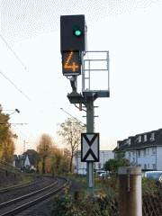 |Evsig| des |Bf| @krhd; aus Richtung @kkow;