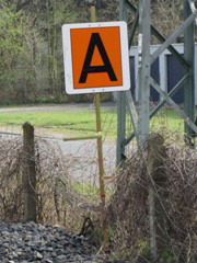 Anfang einer La im |Bf| @ksiz;, wegen einer Baustelle