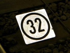 LZB-Blockkennzeichen der S-Bahn-Stammstrecke im |Bf| @mit;