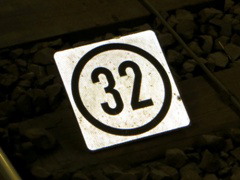 LZB-Blockkennzeichen der S-Bahn-Stammstrecke im |Bf| @mit;