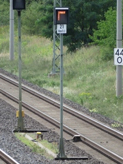 Signalhaltmelder im |Bf| @wlo; für die Stichstrecke nach @wrh;